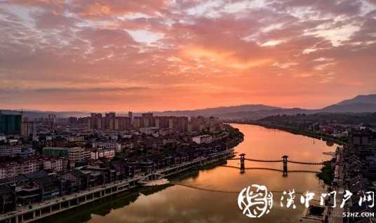 西乡· 彩霞飘 夕阳红！