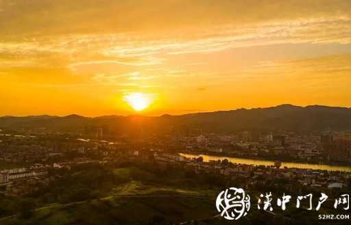 西乡· 彩霞飘 夕阳红！