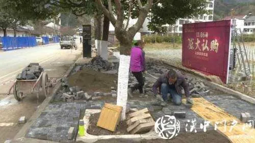 留坝投资800余万元改造城区基础设施