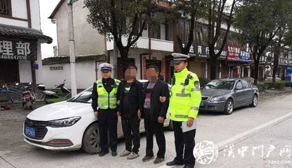 洋县交警配发“神器”，一天查处交通违法12起！