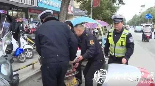 洋县重拳出击，整治乱停车现象！