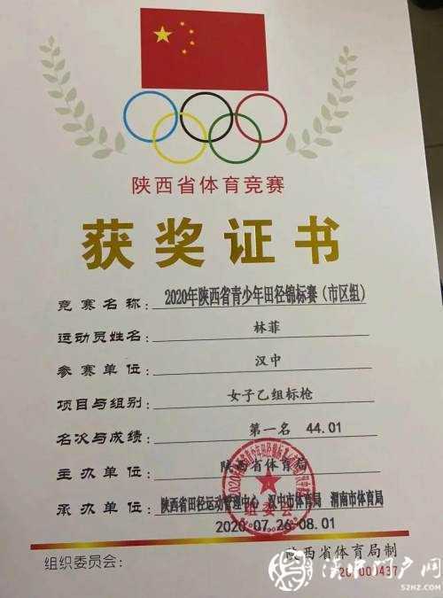 优秀！汉中这些少年，获奖了！