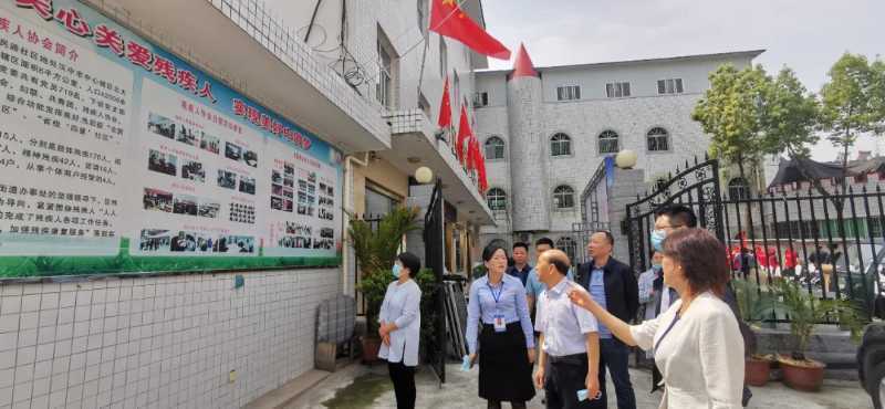 汉中市区残联开展助残日活动