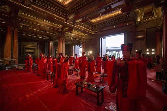 “相约汉人老家·情定魅力汉台”汉式户外集体婚礼圆满礼成