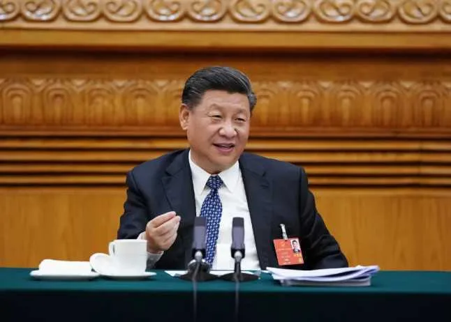 习近平：“我在电视上看到你了”；“湖北代表团一定得来一下”