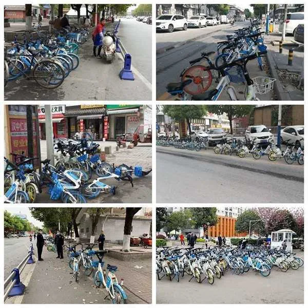 交警一大队全力整治共享车辆乱象