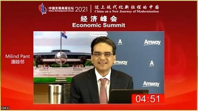 安利全球CEO潘睦邻盛赞中国抗疫成绩