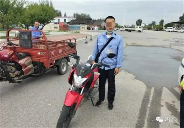 城固一企业3人驾驶摩托车不带头盔，交警发出整改函