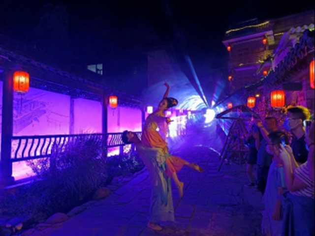 留坝老街?秦岭之夜