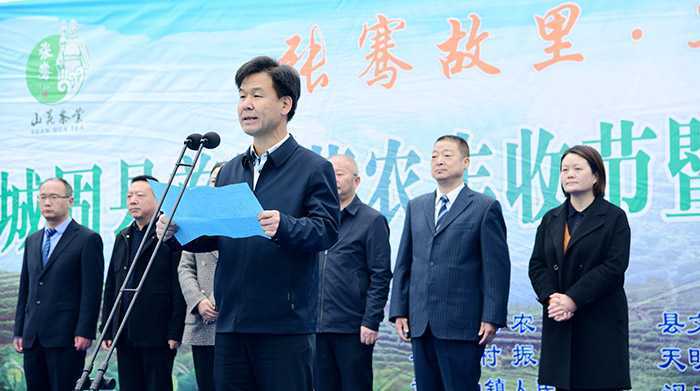 汉中城固县17万亩茶园今日开园采摘
