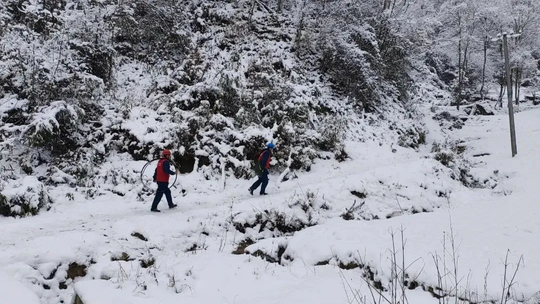 国网汉中供电公司：抗击冰雪，我们在行动！