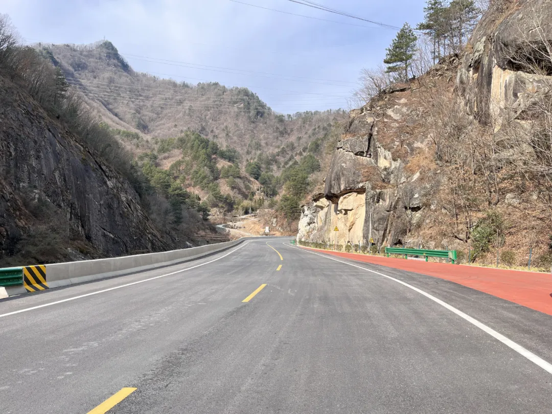 汉中这段旅游公路改建工程顺利通过交工验收