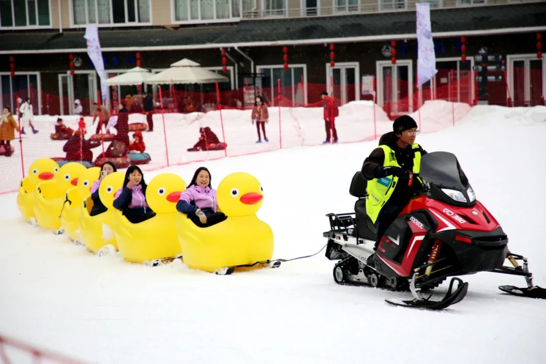 滑雪、戏雪、赏民俗！留坝景区“上才艺”