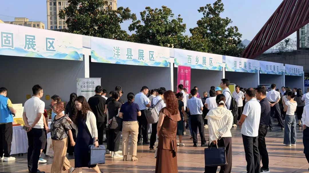 深化苏陕协作 共促产业振兴——汉中市县域特色生态产品展销会在宁强举办