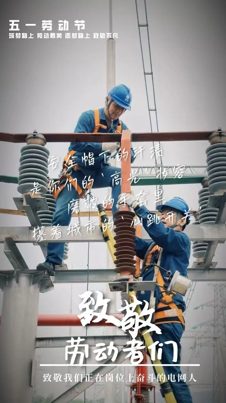 “五一”特辑 | 致敬最美电力人