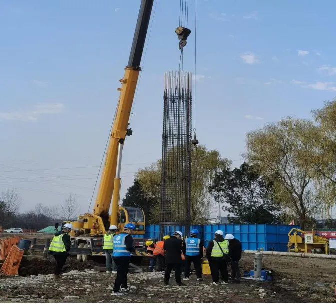 洋县至西乡高速公路项目龙亭立交段主体工程进入实质性施工阶段