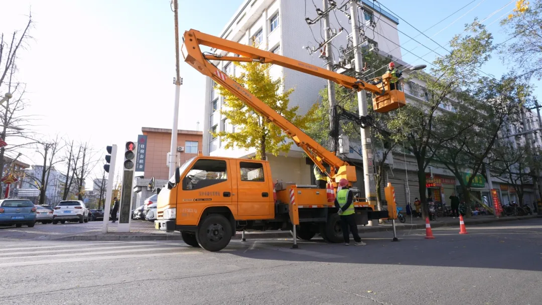 新增936盏路灯!汉中道路更亮了