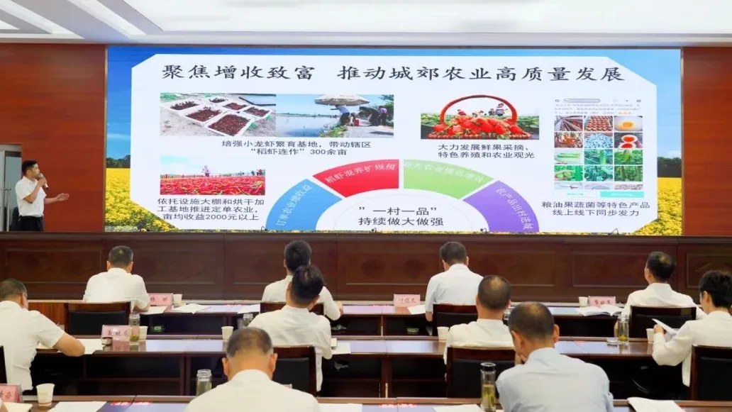 汉台:“擂台比武”亮实绩 “以赛促干”助振兴