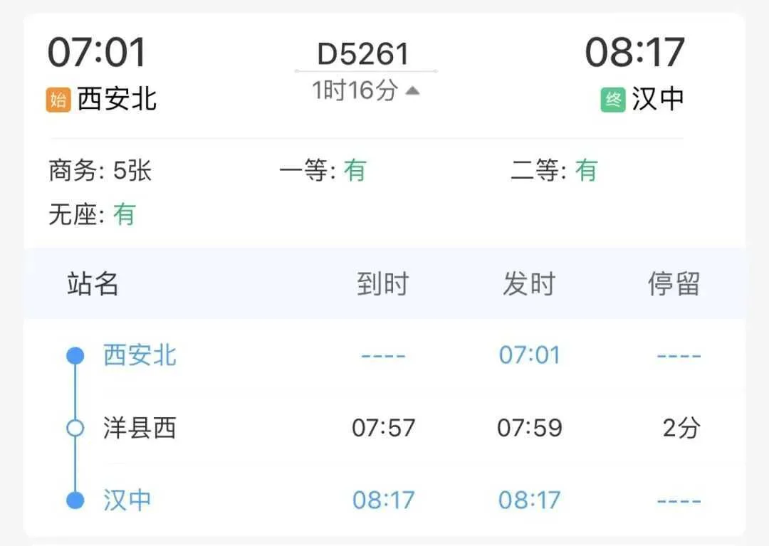 元旦出行不用愁，汉中车站加开车次
