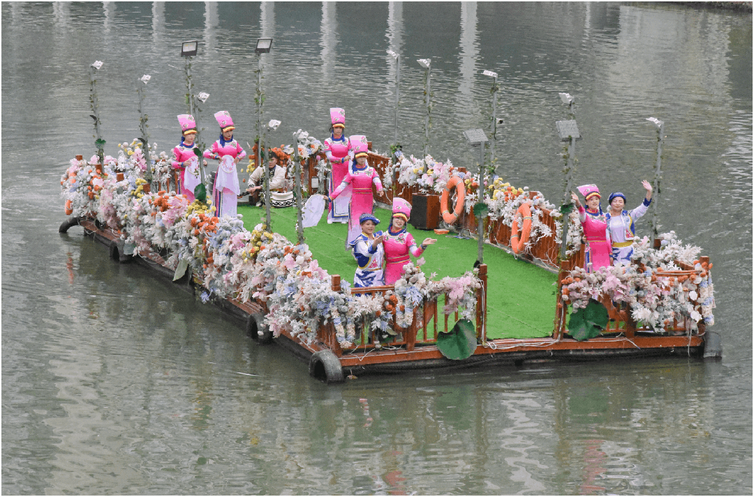 情定羌州 缘定今生 | 宁强水上集体婚礼演绎羌族浪漫