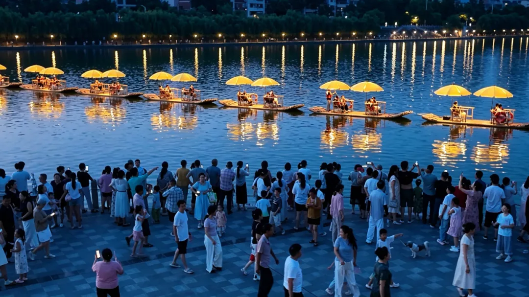水上冲关挑战赛！汉中夏日新晋打卡地
