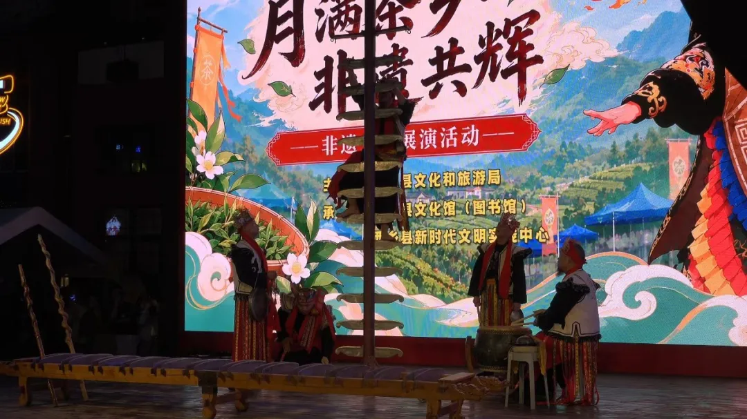 “月满茶乡·非遗共辉”非遗文化展演活动在廊桥精彩上演