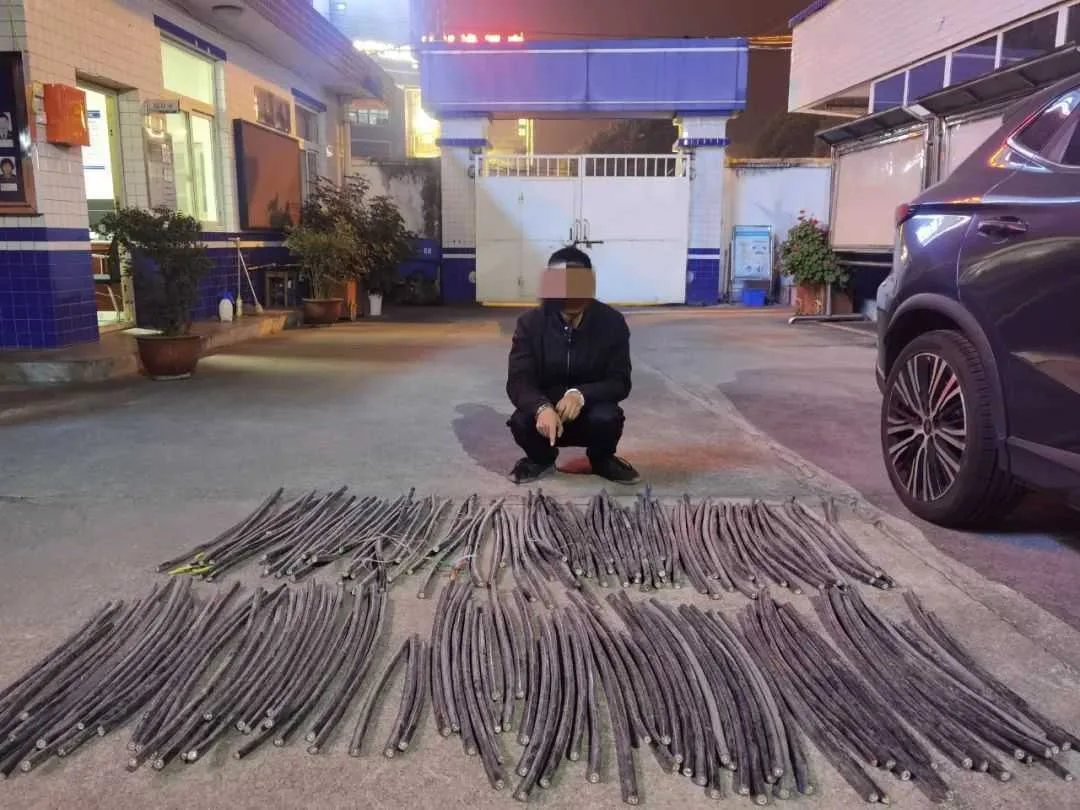 汉台公安侦破重大盗窃案