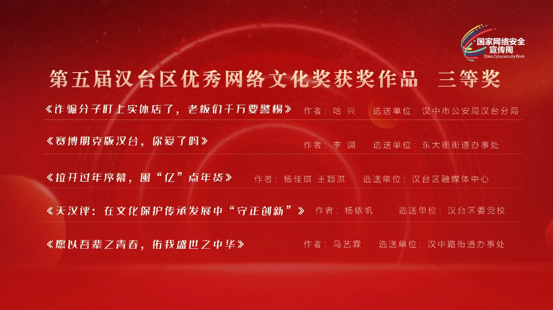 2024年汉台区第十一届国家网络安全宣传周活动开幕
