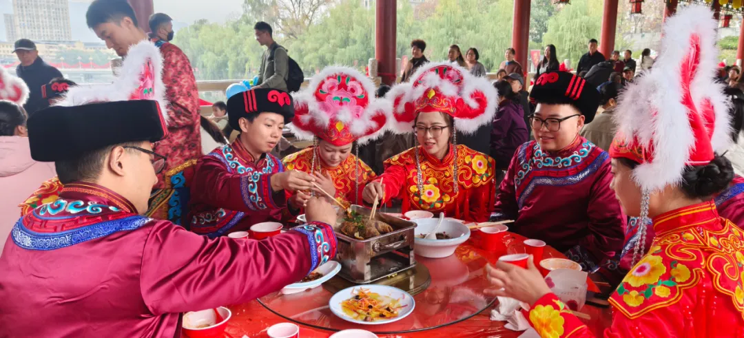 宁强“羌家宴客”坝坝宴 一场舌尖与文化的盛宴