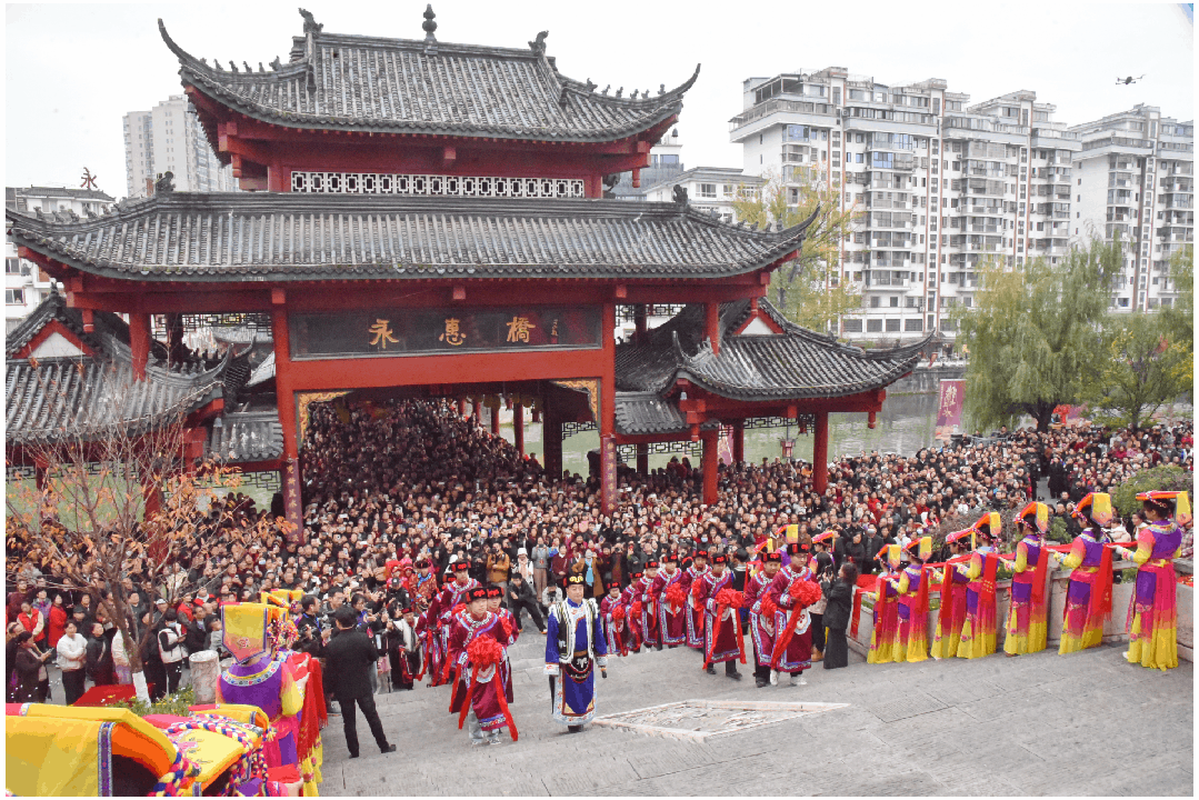 情定羌州 缘定今生 | 宁强水上集体婚礼演绎羌族浪漫
