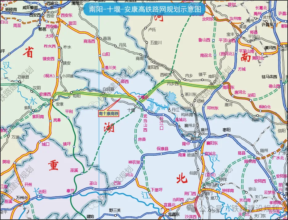 未来10年,汉中有望开建的3条铁路项目!