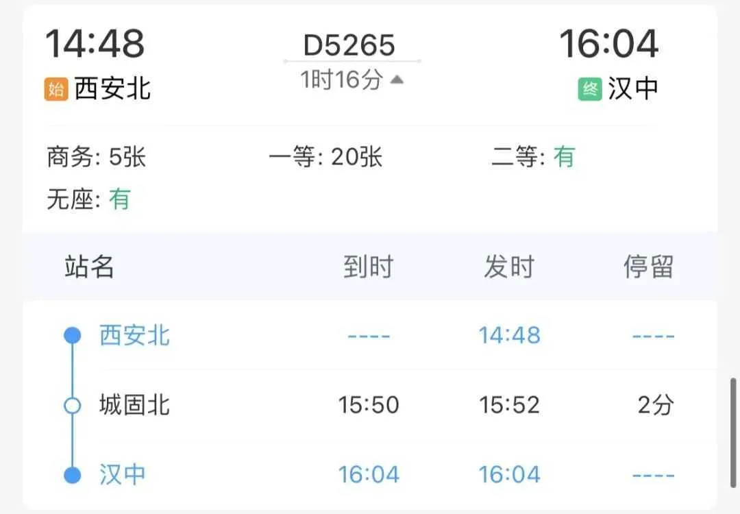 元旦出行不用愁，汉中车站加开车次