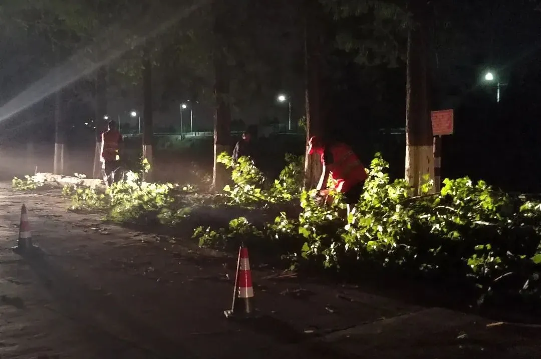 110分钟打通“堵点”！一场夜幕下的紧急抢险→