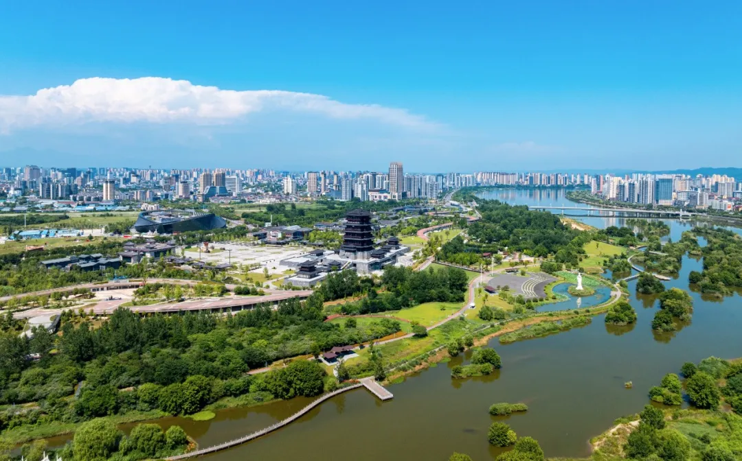 汉江边上的“幸福园”
